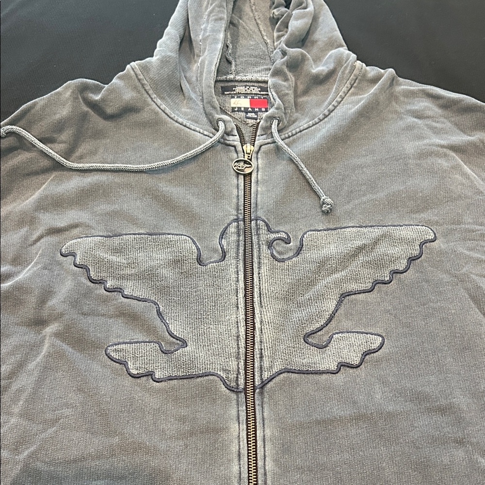 Tommy Hilfiger Charcoal Hoodie Jacket